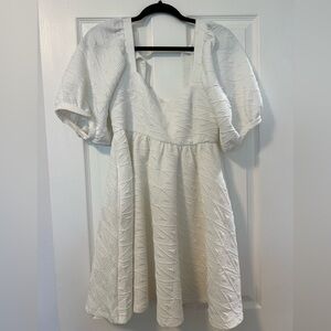 Free People Violet Mini Dress - M in White